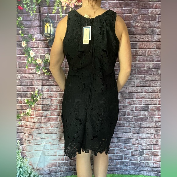 Japna Lace Overlay Dress - Picture 3 of 4